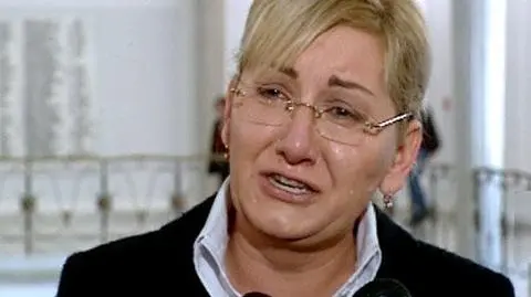 Sawicka opowiadała o "rzeczach, które kojarzą się z korupcją"