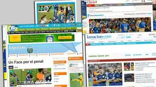Argentyńskie media doceniły postawę piłkarzy, ale nie sędziego