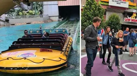 Brad Pitt zabrał dzieci Chrisa Cornella do parku rozrywki