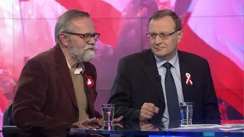 Ryszard Bugaj i Antoni Dudek byli gościmi w "Faktach po Faktach"