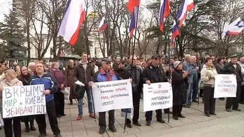 Prorosyjskie władze biorą zdecydowany kurs na przyłączenie się do Rosji