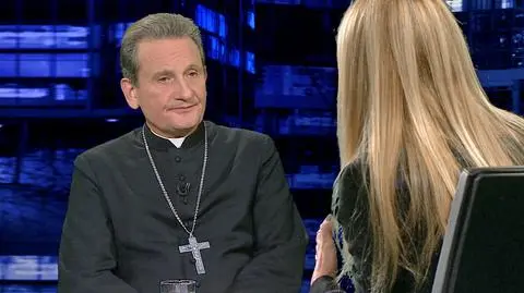 Biskup Rafał Markowski w "Kropce nad i"