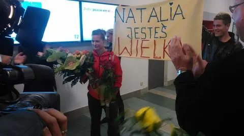 Złota Natalia wróciła do domu
