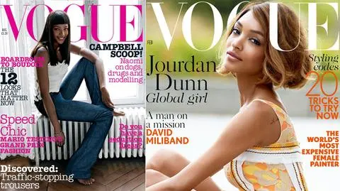 Jourdan Dunn oskarżała branżę o rasizm. Trafiła na okładkę "Vogue'a" 12 lat po Naomi Campbell