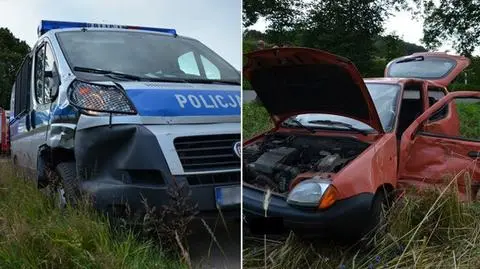 Ruszyli w pościg i zderzyli się z seicento