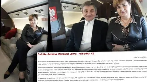 Marszałek Kuchciński nie skomentował sprawy swoich lotów