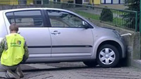 Samochód "wymknął się jej spod kontroli"