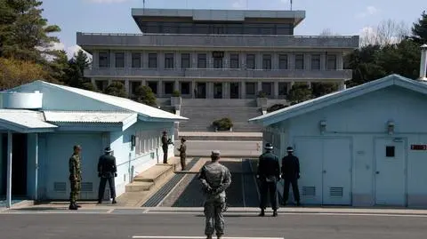 Korea Północna. Strzały na granicy Korei Północnej i Południowej