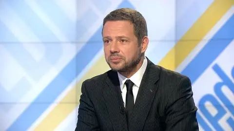 Rafał Trzaskowski był we wtorek gościem programu "Jeden na jeden" w TVN24