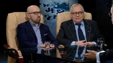 prof. Ireneusz Krzemiński i Krzysztof Łapiński w Tak jest