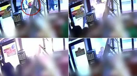 Wrocław: moment wybuchu na nagraniu z monitoringu sklepowego