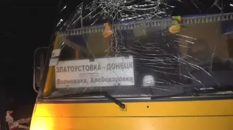 Rocznica ostrzału autobusu w Wołowasze. Ukraińcy uczcili pamięć ofiar