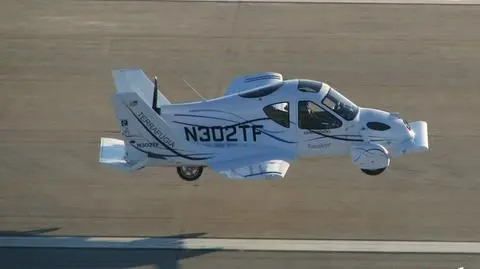 Latający samochód najlepszy na korki