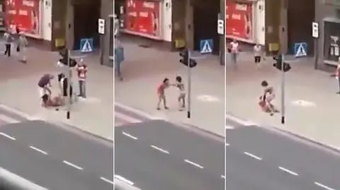 Brutalna bójka na ulicy. Pobiły się dwie kobiety