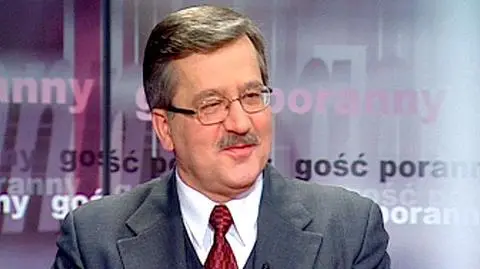 Marszałek Komorowski: Ujawnienie raportu o CBA to polityczny ekshibicjonizm