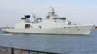 Peter Willemoes, jedna z duńskich fregat rakietowych