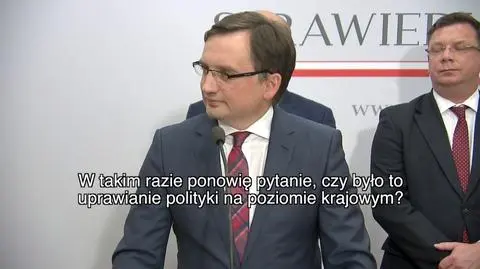 rzecznik ratuje ministra od niewygodnego pytania
