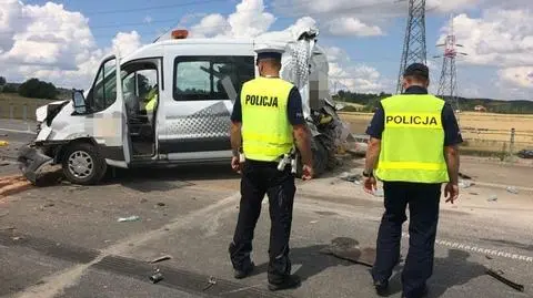 Dwóch drogowców zginęło na obwodnicy Suwałk