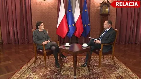 Premier Ewa Kopacz w "Faktach po Faktach"
