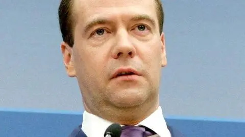 Miedwiediew już leci