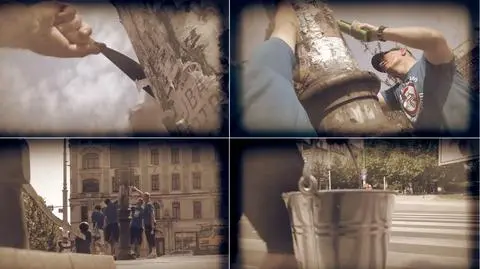 Akcja "Czyste słupy" w Poznaniu. Urzędnicy nagrali kronikę filmową
