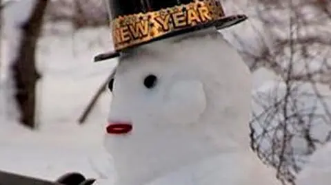 Białe zabawy w Central Parku