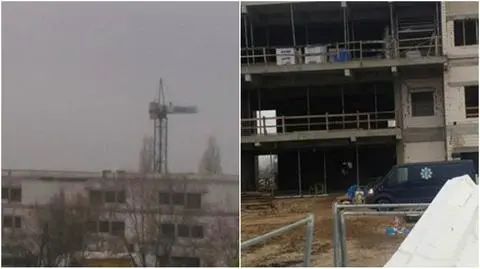 Bydgoszcz: Wypadek na budowie na ul. Bora Komorowskiego