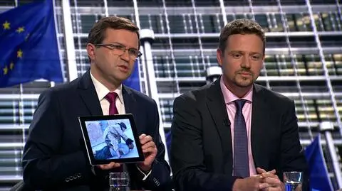 Zbigniew Girzyński i Rafał Trzaskowski w "Faktach po Faktach"
