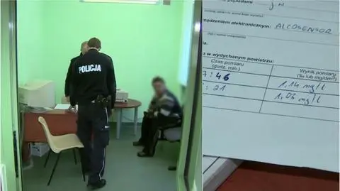 Miał ponad 2 promile i prowadził tira. Chciał przekupić policjantów