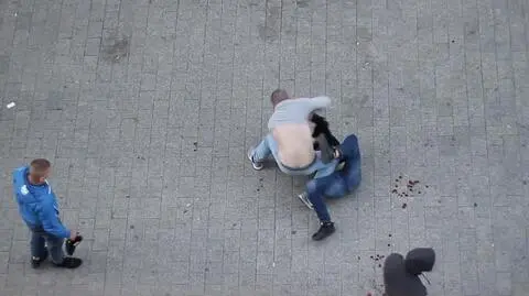 Brutalna bójka w centrum Poznania