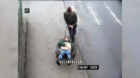 Jelenia Góra: pijaną partnerkę do domu odstawił na wózku
