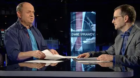 Roman Kurkiewicz i Jan Wróbel w programie "Dwie prawdy"
