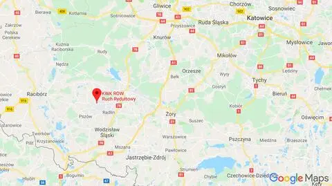 Do wstrządu doszło w Kopalni Węgla Kamiennego Rydułtowy