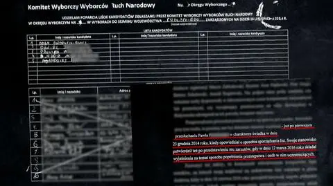 Ziobro o śledztwie w sprawie fałszowania podpisów (wideo z 11 lutego)