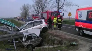 W wypadku rannych zostało 5 osób 