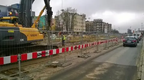 Budują trasę W-Z w Łodzi. Od dziś kolejne utrudnienia