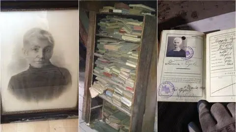 Przedmioty sprzed lat odnaleziono podczas przygotowań do remontu