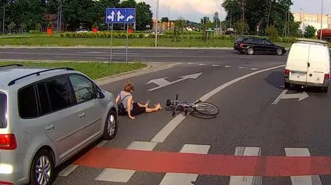 Nie ustąpił pierwszeństwa i wjechał w rowerzystkę. Policja apeluje o rozwagę