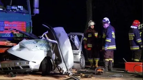 Zepchnął auto z drogi, "bo się zagapił"