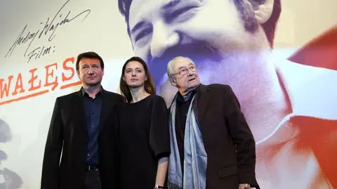Andrzej Wajda i jego aktorzy: Robert Więckiewicz i Agnieszka Grochowska