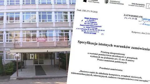 Pornozamówienie do szkoły. "Komuś się tak przepisało"