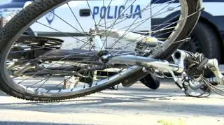 Młody rowerzysta zginął potrącony przez ciężarówkę