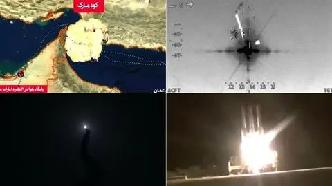 Iran opublikował nagranie ze startu rakiety, która zestrzeliła amerykańskiego drona