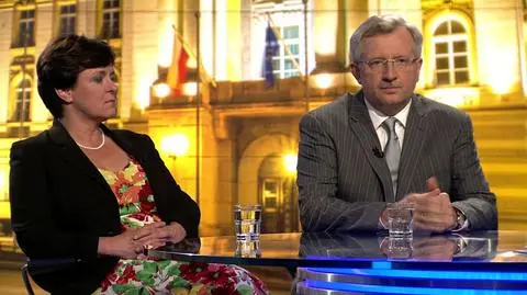 Joanna Kluzik-Rostkowska (PO) i Marek Siwiec (Europa+) byli gośćmi "Faktów po Faktach"