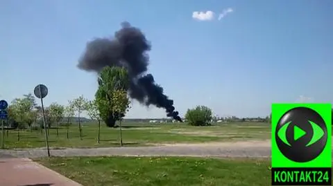 W katastrofie zginęł dwie osoby