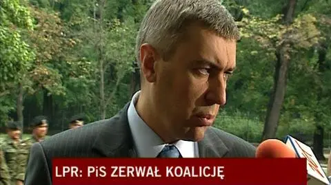 Roman Giertych: Koalicja zerwana przez PiS