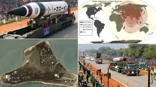 Rakieta Agni-V za kilka lat zagrozi całym Chinom