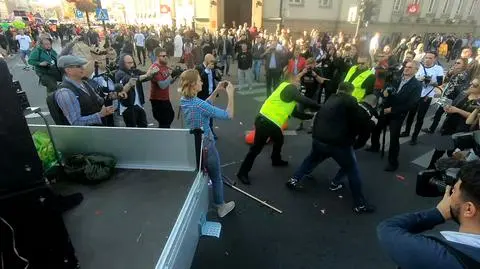 The March of Equality went through the centre of Lublin despite aggresive counterprotesters