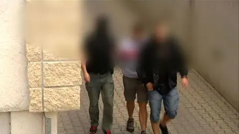 Zatrzymani za transparent 