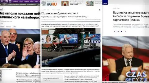 Rosyjska prasa ocenia wynik wyborów parlamentarnych w Polsce 
